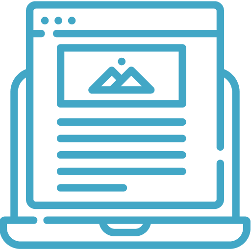 Read our columns and blogs blue graphic
